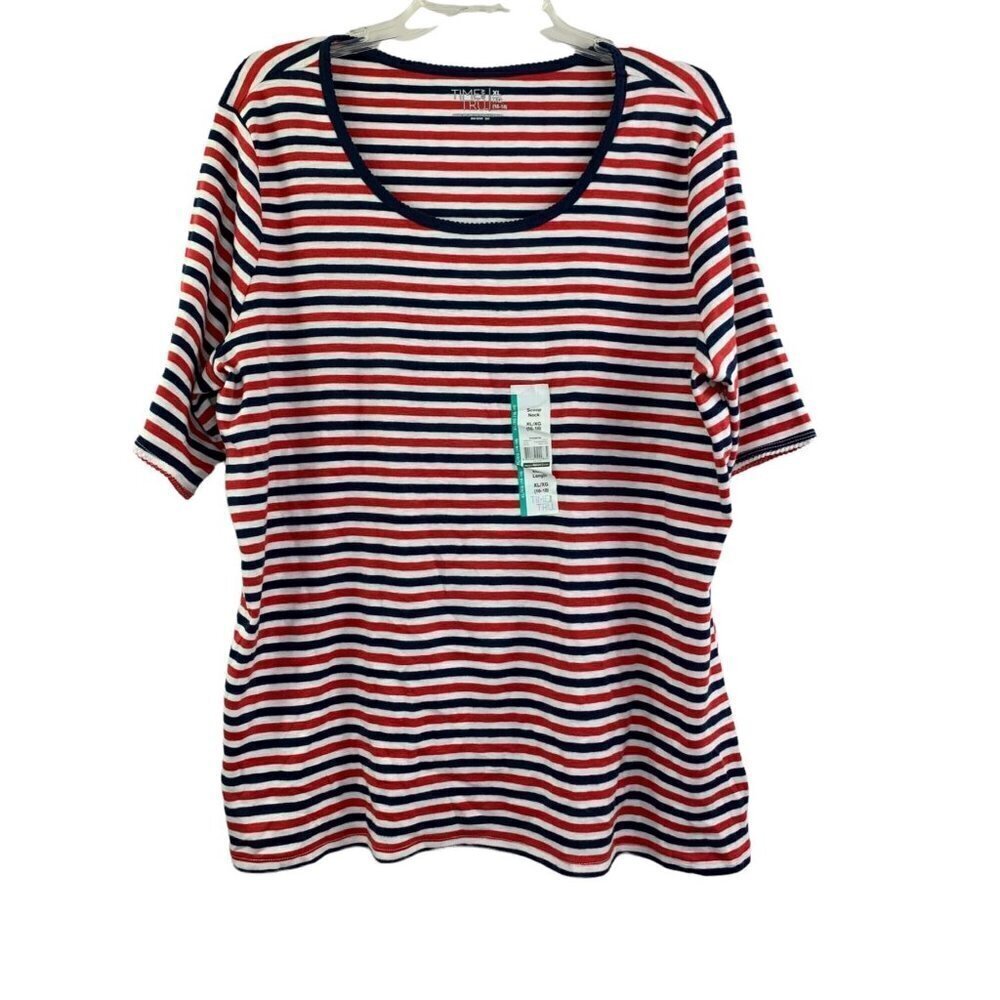Time & Tru Women’s Stripped T-shirt